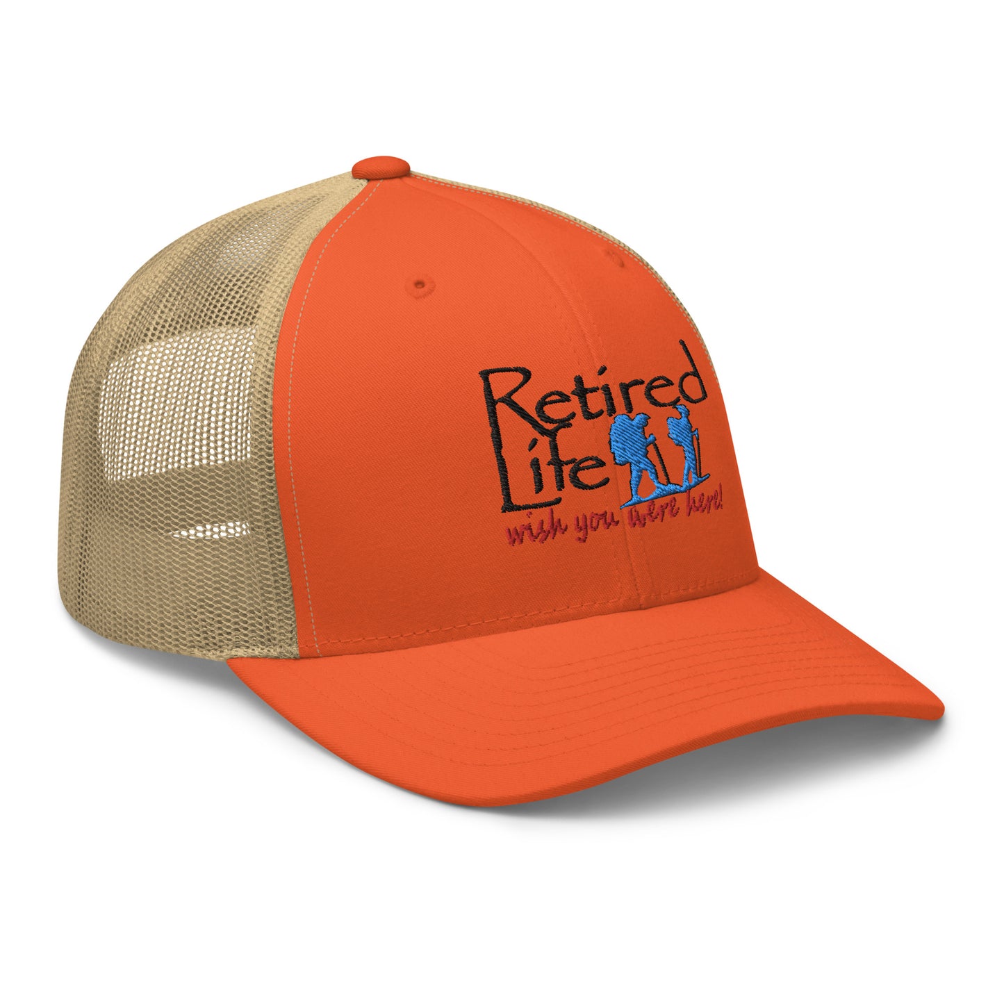 Trucker Cap Hiking Couple