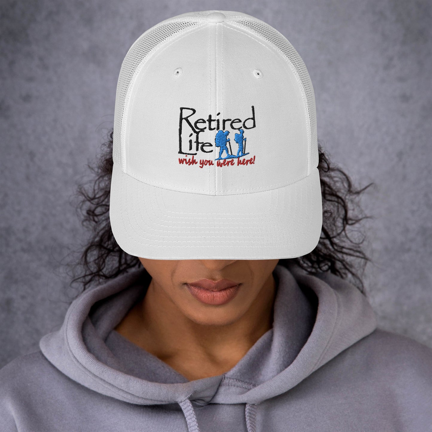 Trucker Cap Hiking Couple