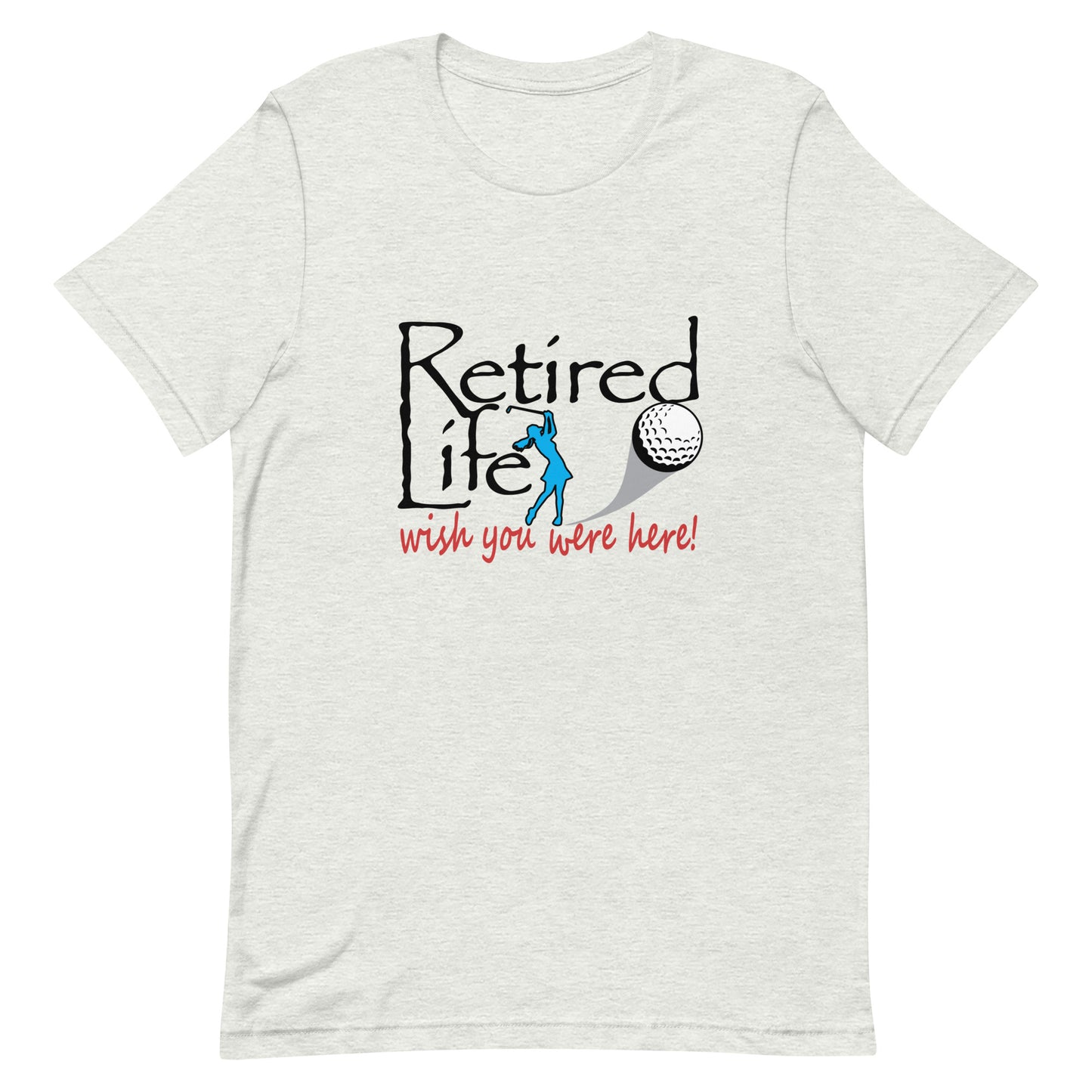 Unisex t-shirt Lady Golfer