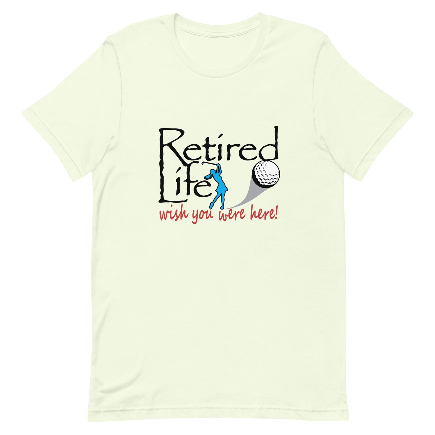 Unisex t-shirt Lady Golfer