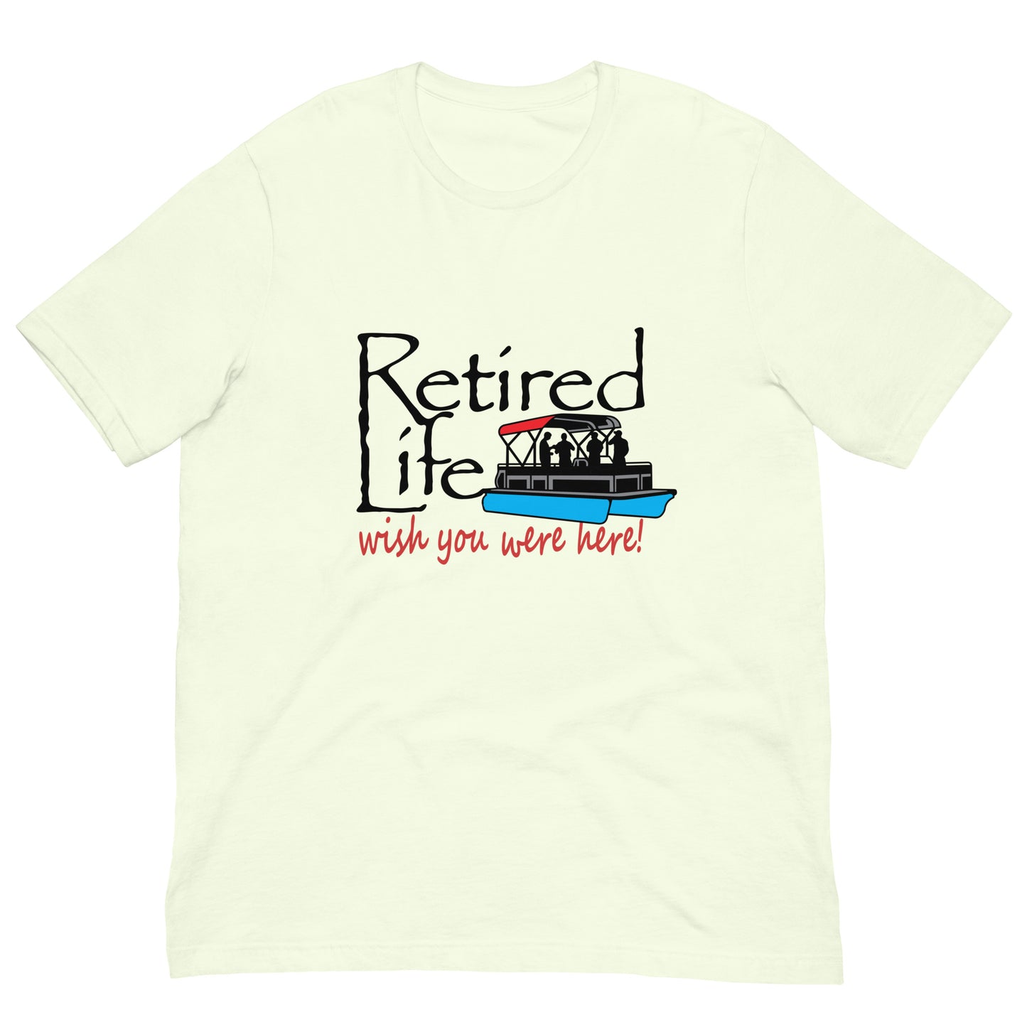 Unisex t-shirt Pontoon Boat