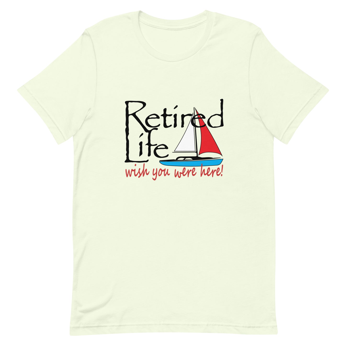 Unisex t-shirt Sailboat