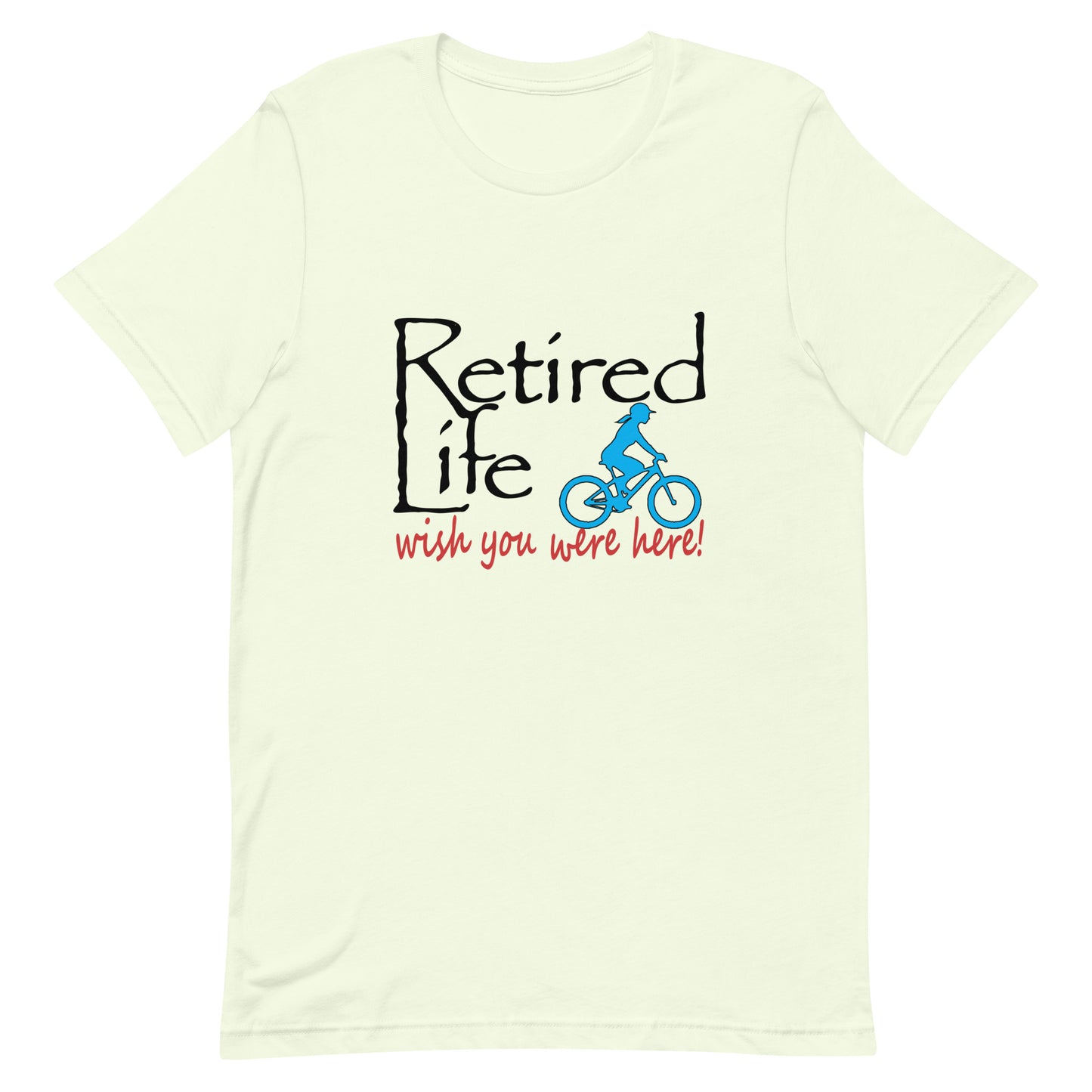 Unisex t-shirt Mountain Bike Lady
