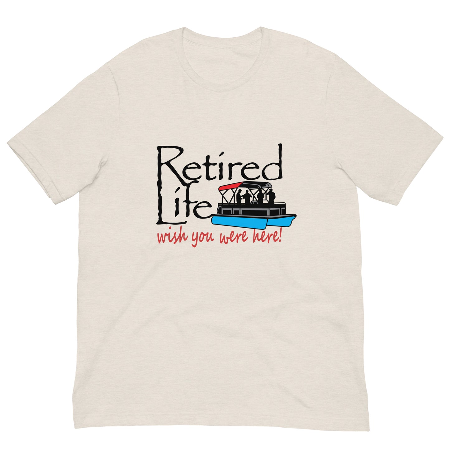 Unisex t-shirt Pontoon Boat