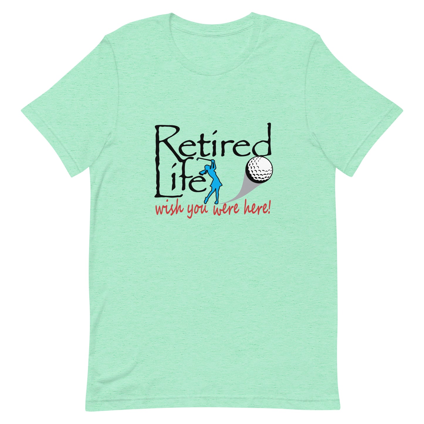 Unisex t-shirt Lady Golfer