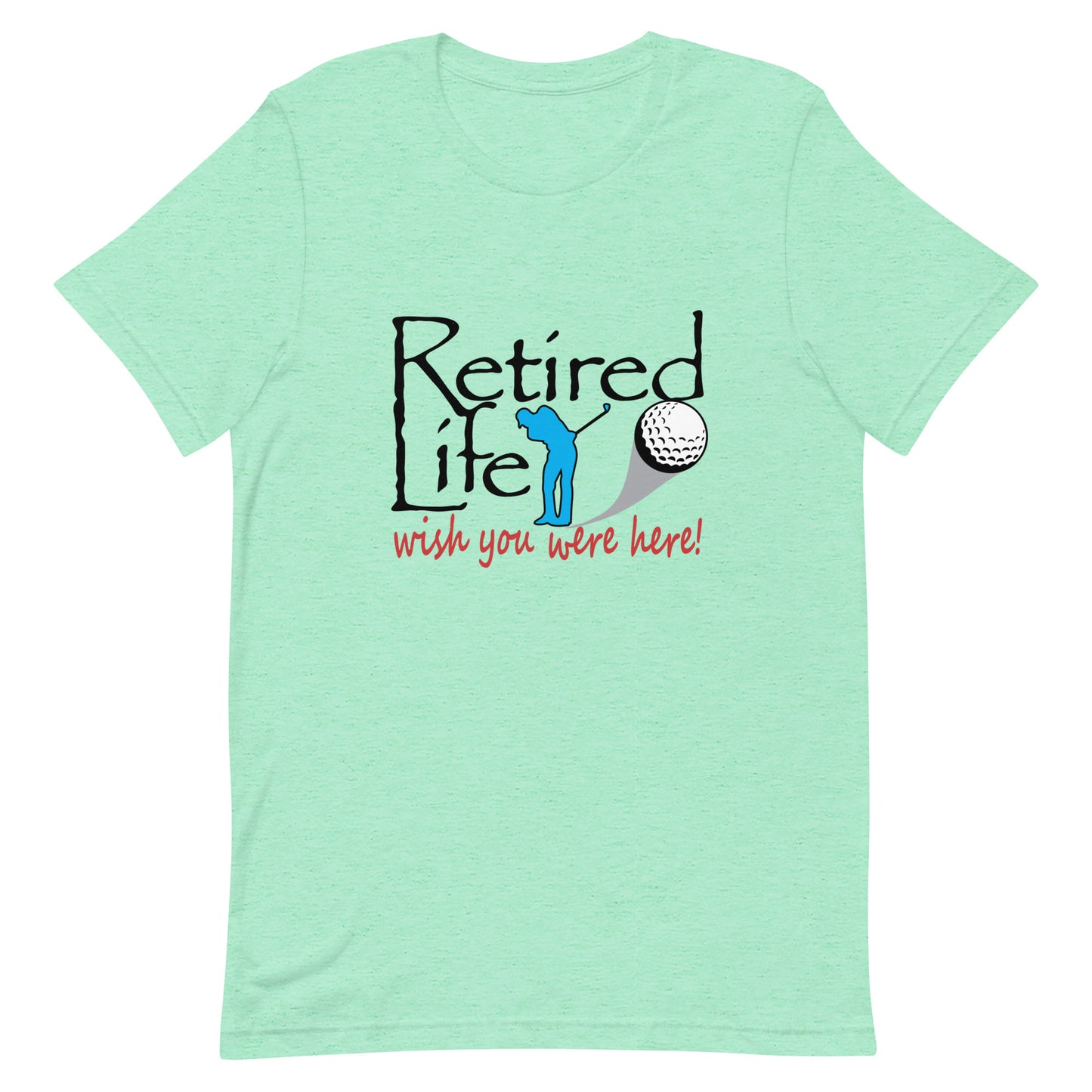 Unisex t-shirt Man Golfer