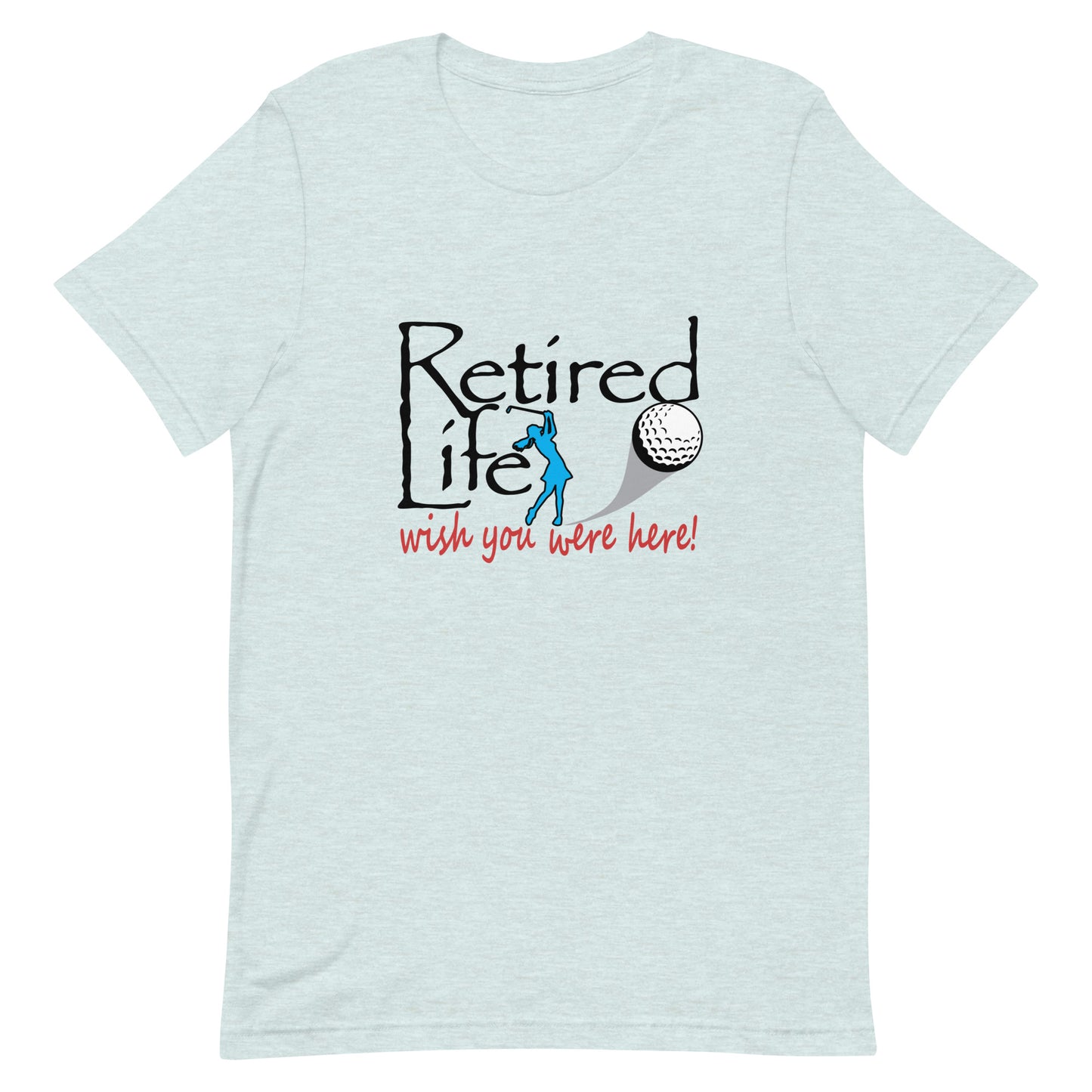 Unisex t-shirt Lady Golfer