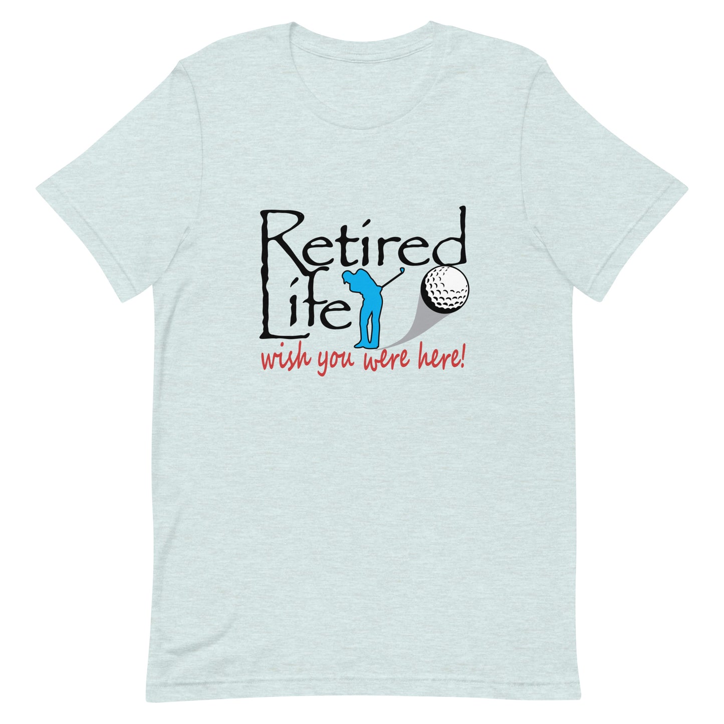 Unisex t-shirt Man Golfer