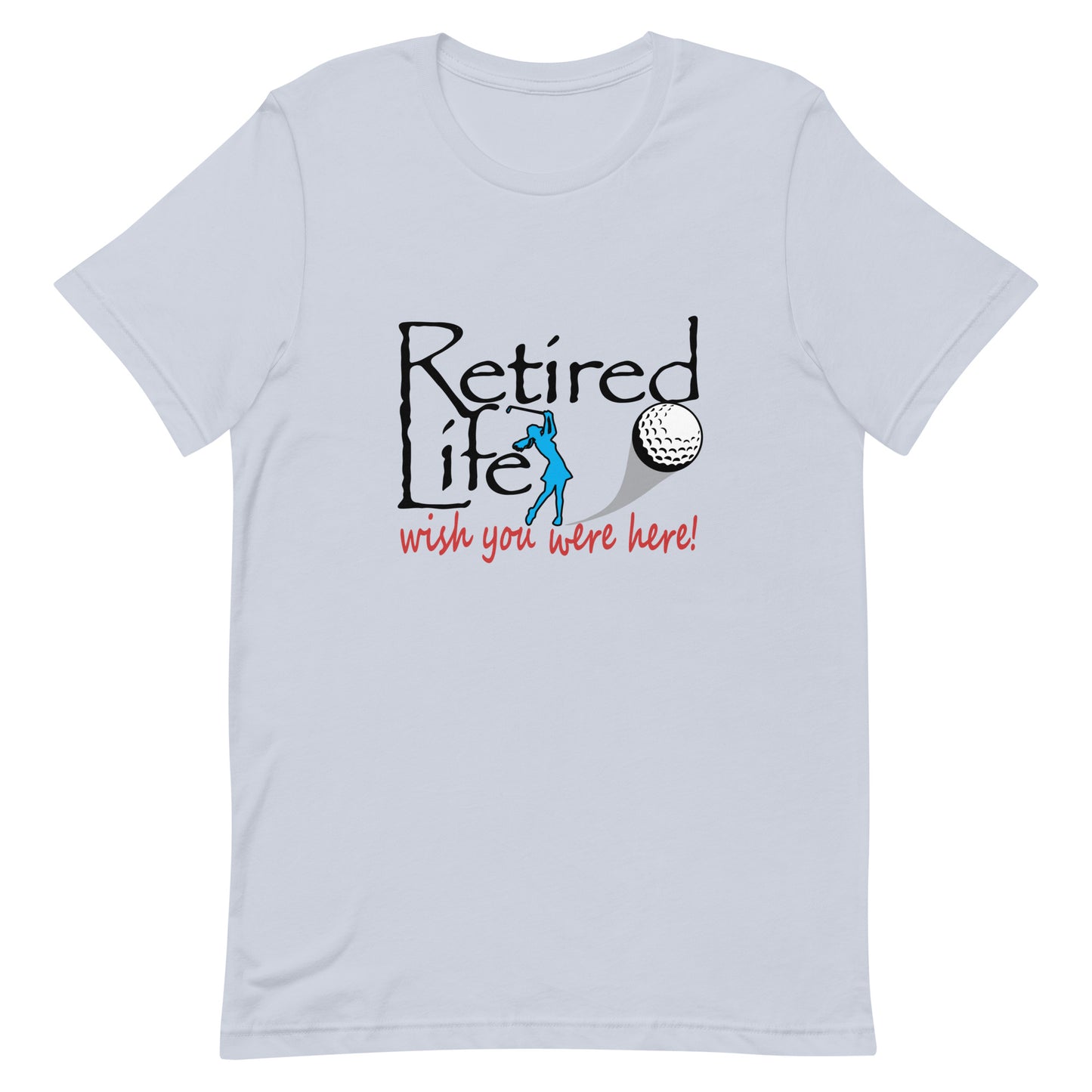 Unisex t-shirt Lady Golfer