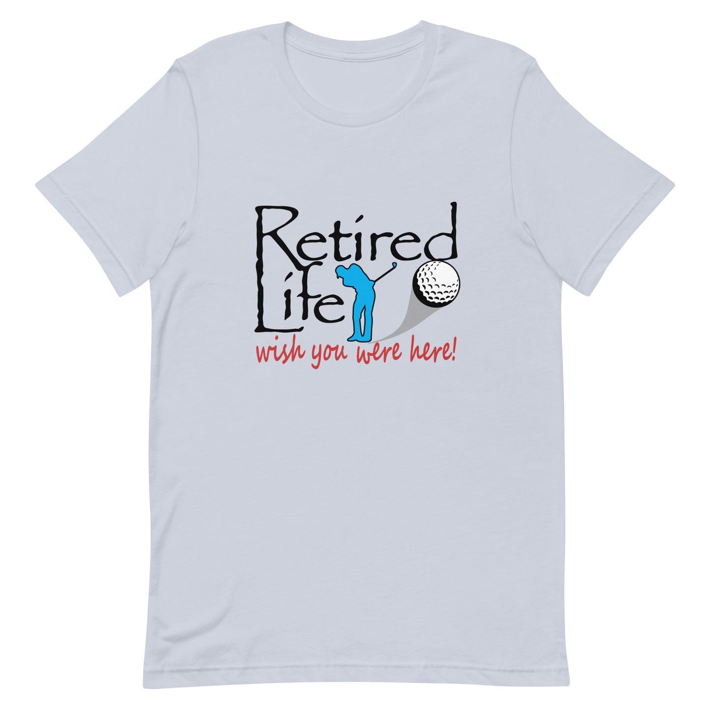 Unisex t-shirt Man Golfer