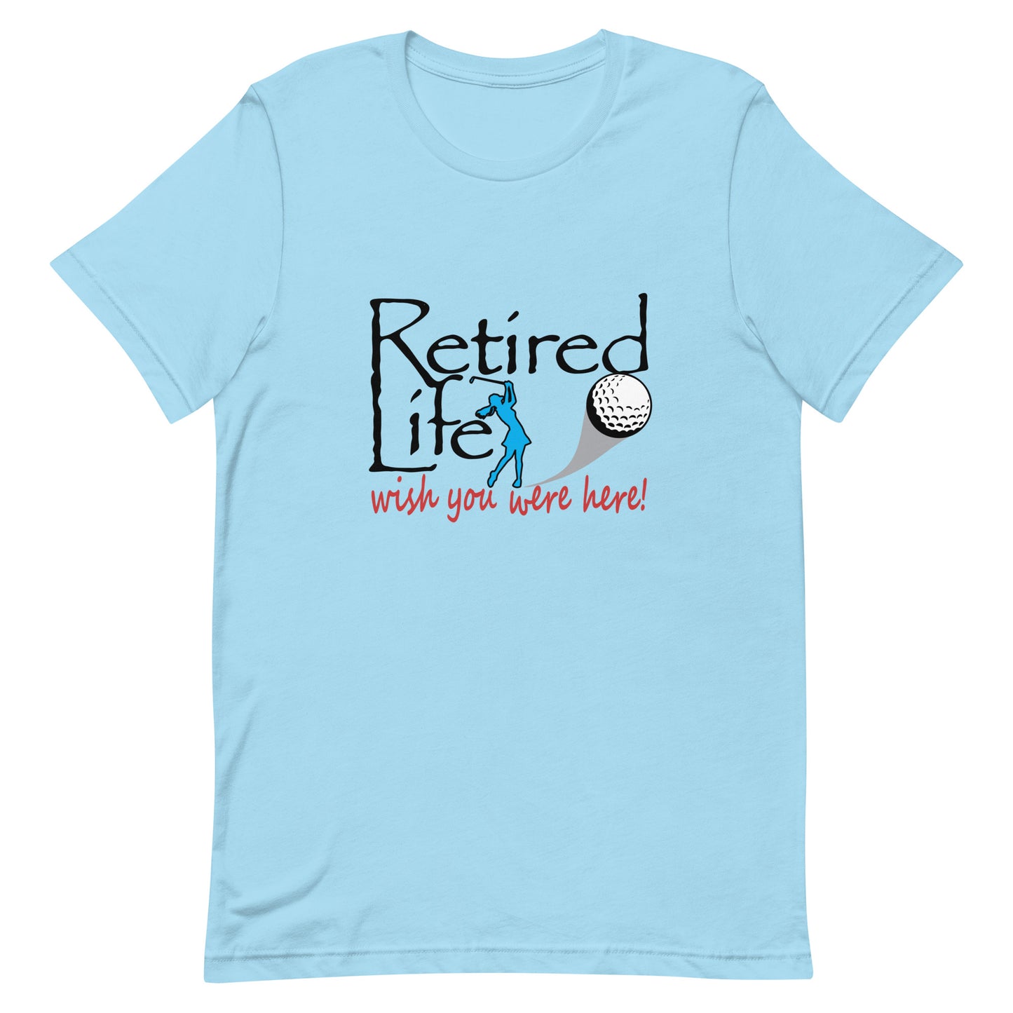 Unisex t-shirt Lady Golfer