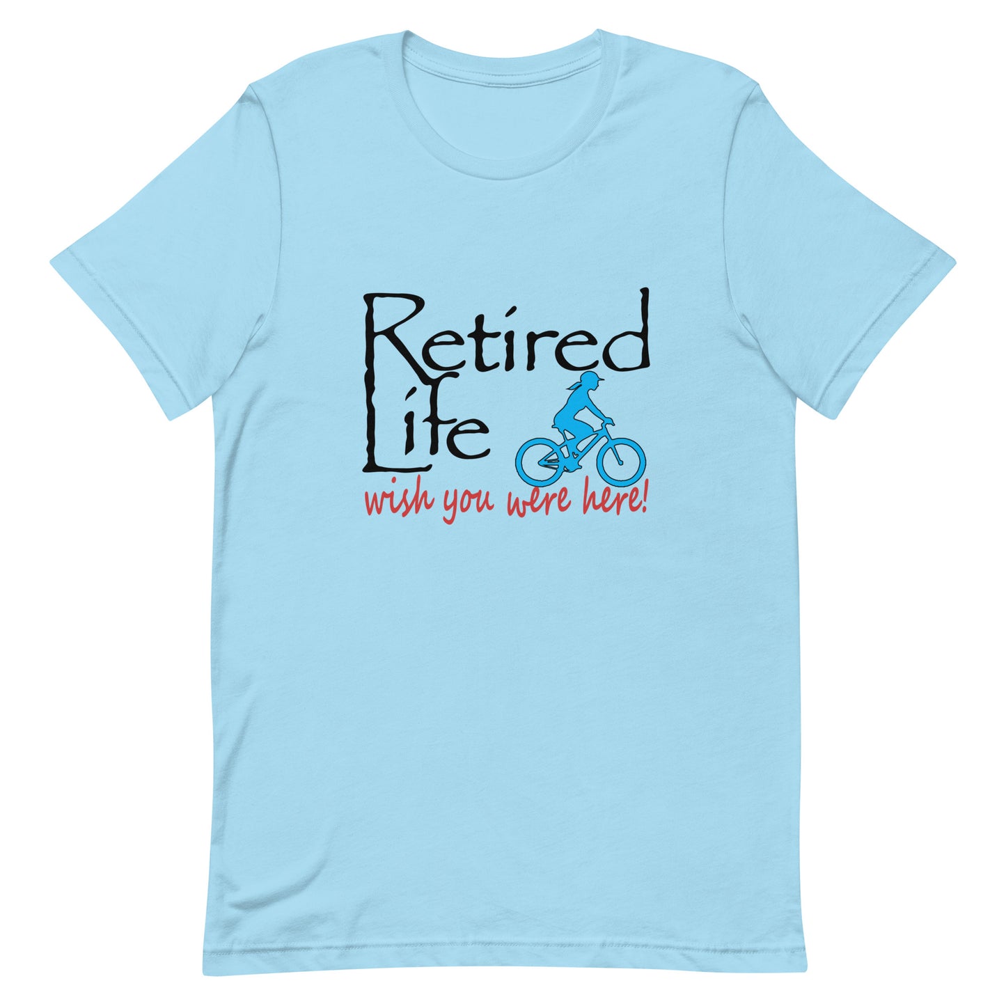 Unisex t-shirt Mountain Bike Lady