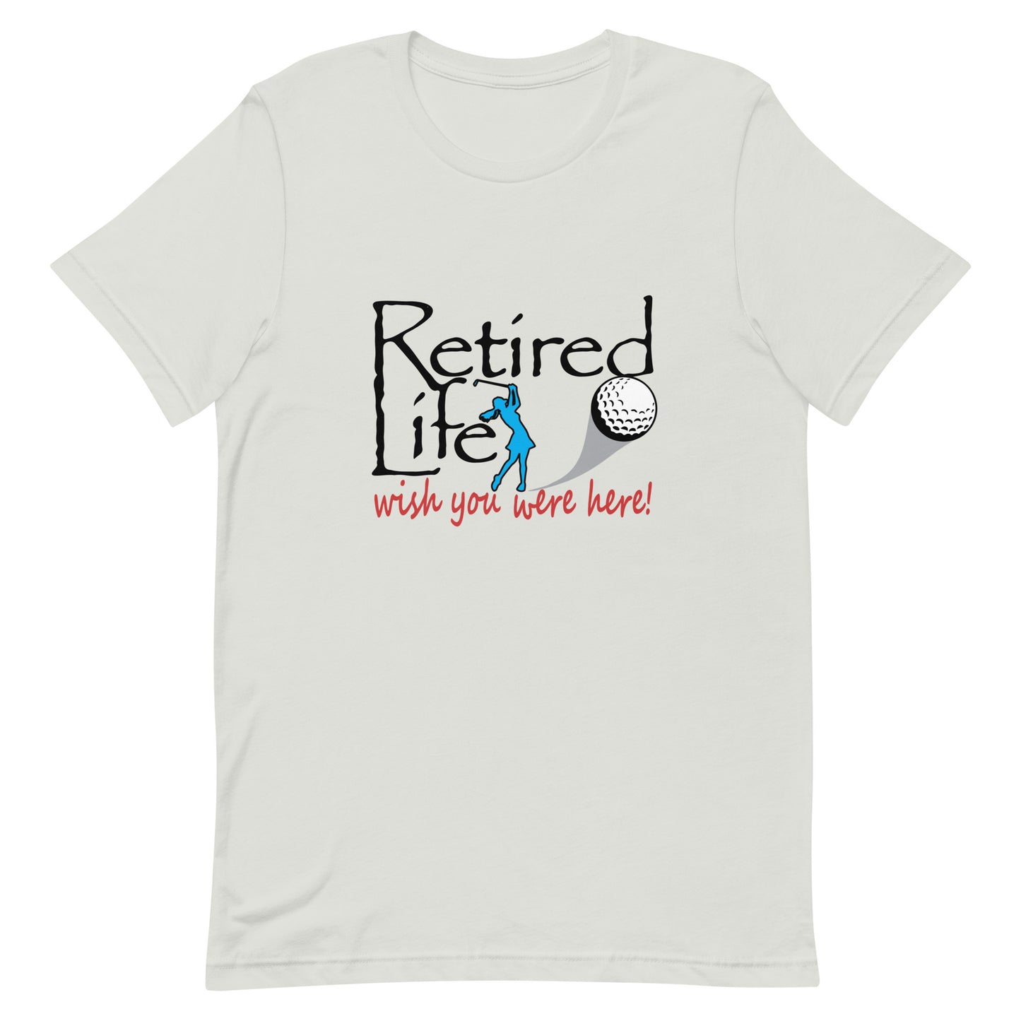 Unisex t-shirt Lady Golfer