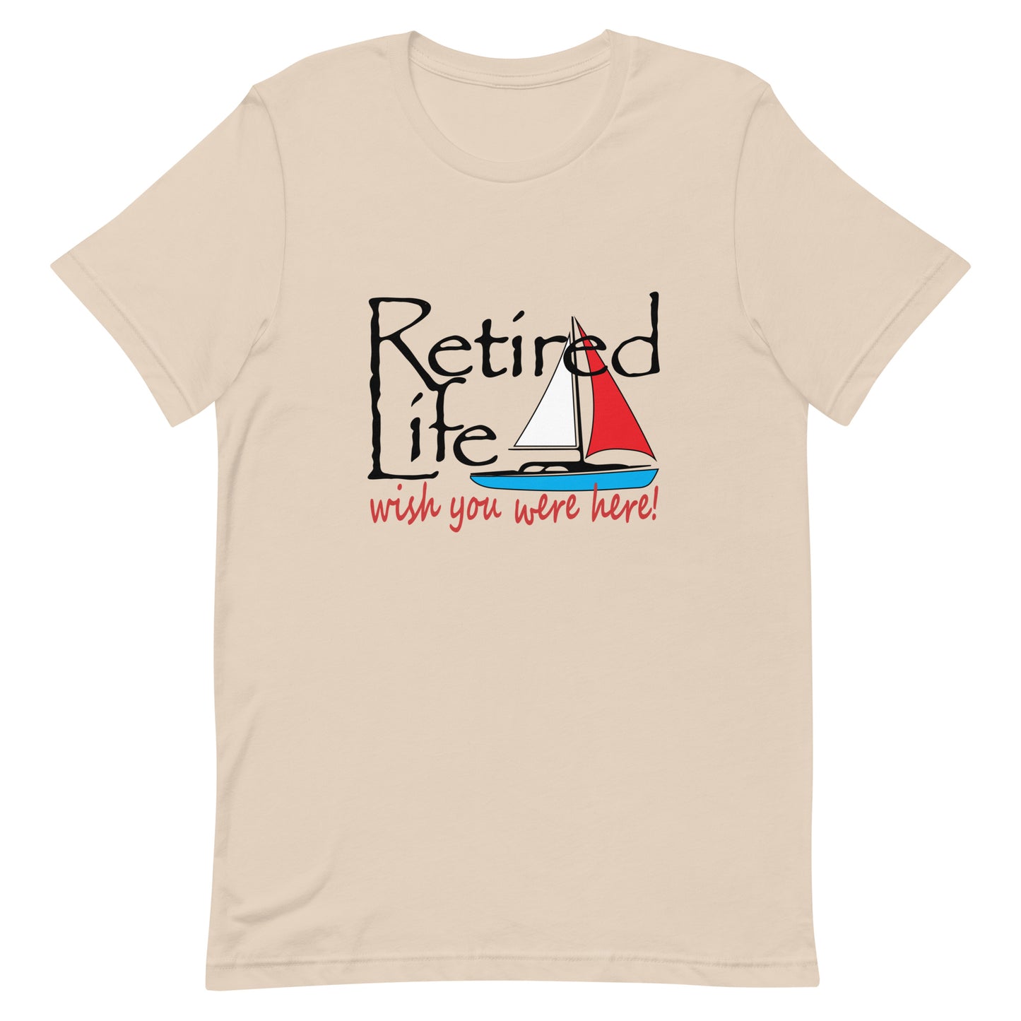 Unisex t-shirt Sailboat