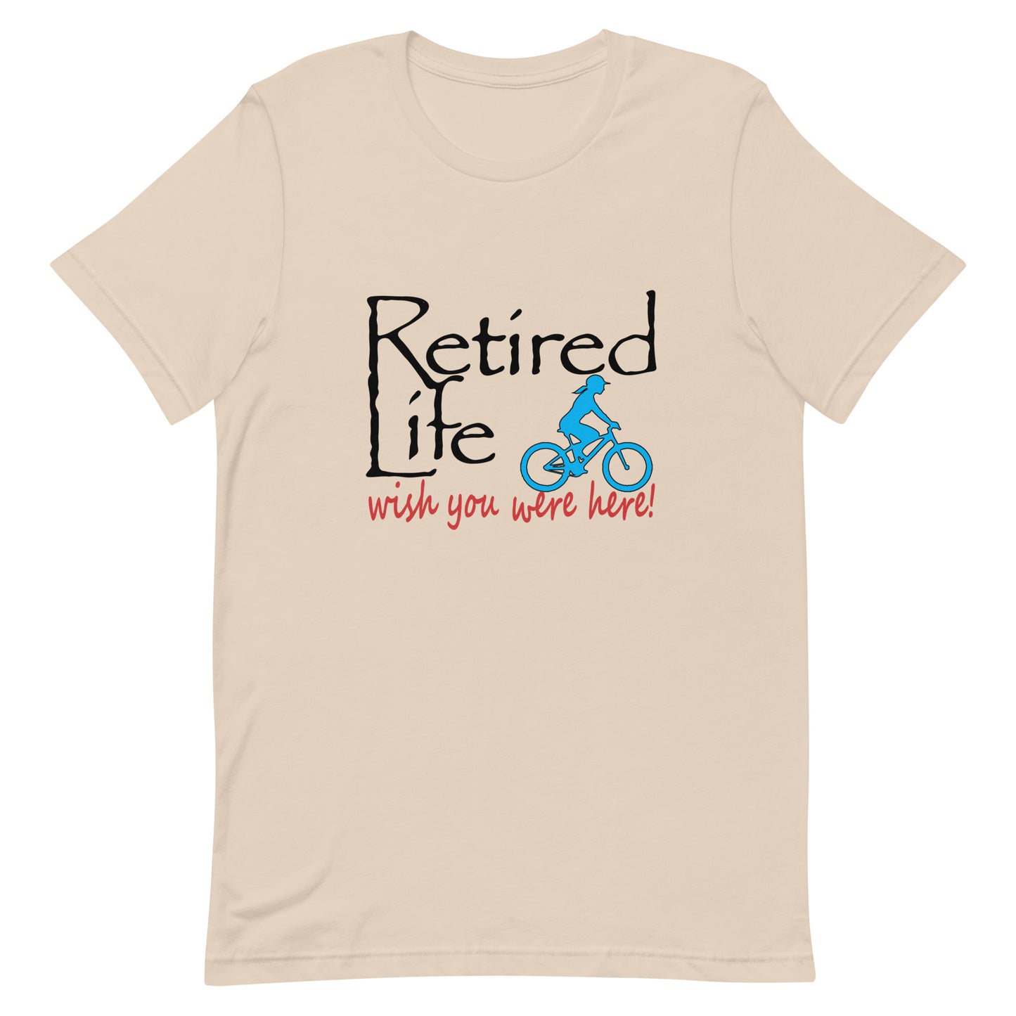 Unisex t-shirt Mountain Bike Lady