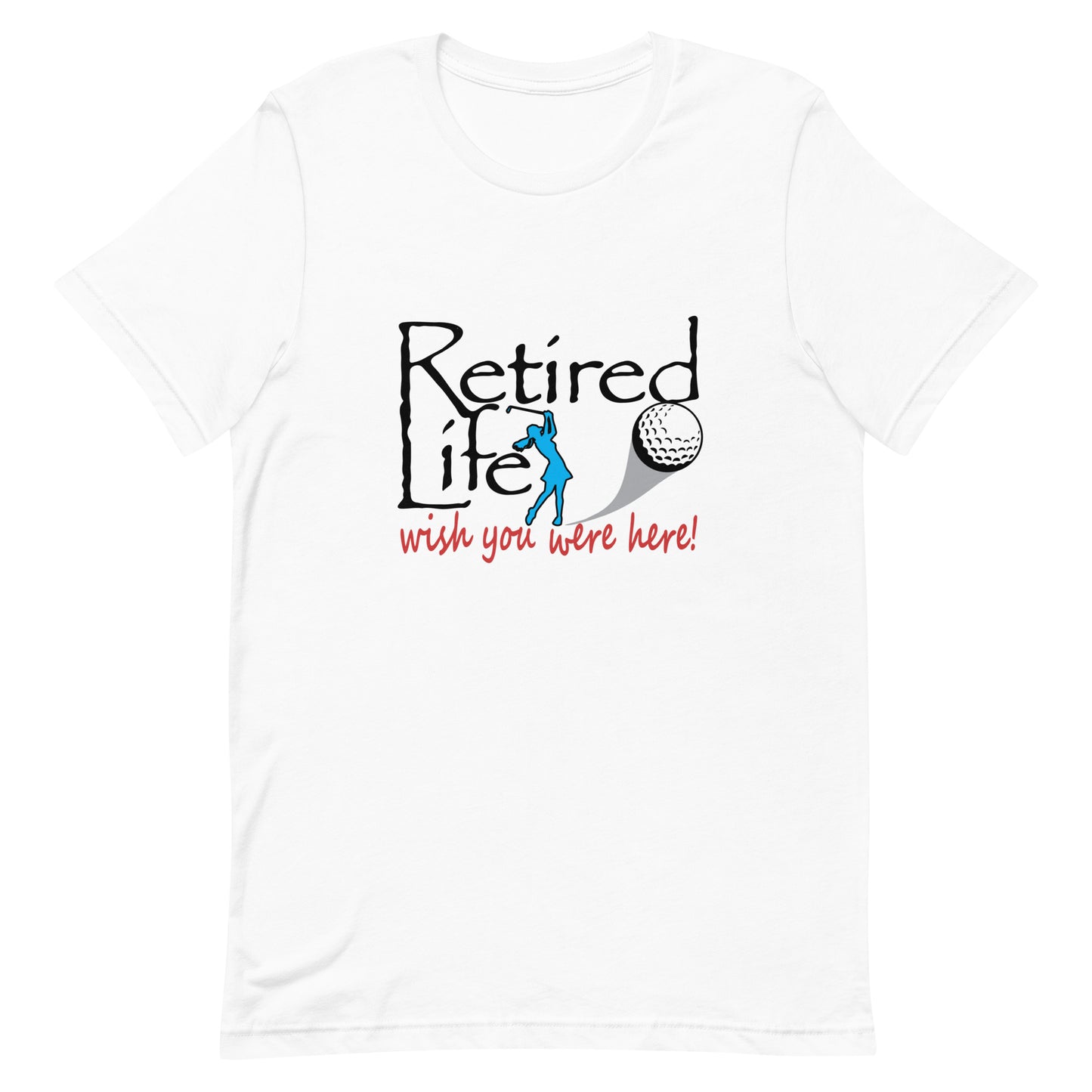 Unisex t-shirt Lady Golfer