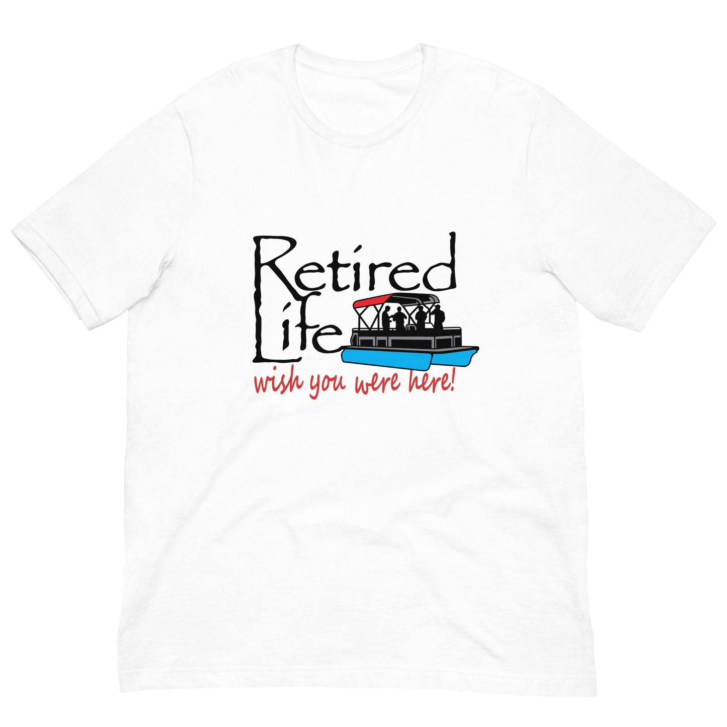 Unisex t-shirt Pontoon Boat