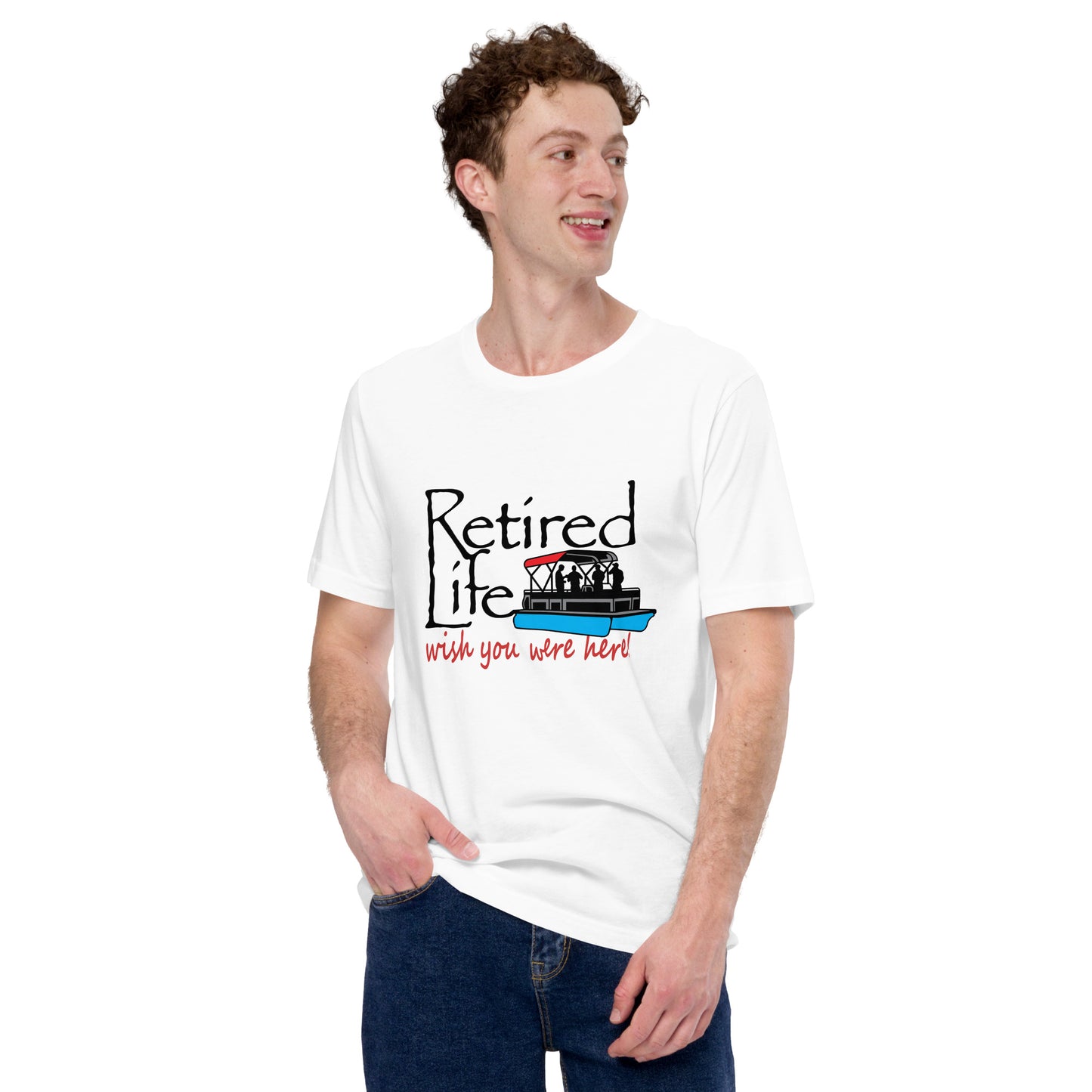 Unisex t-shirt Pontoon Boat