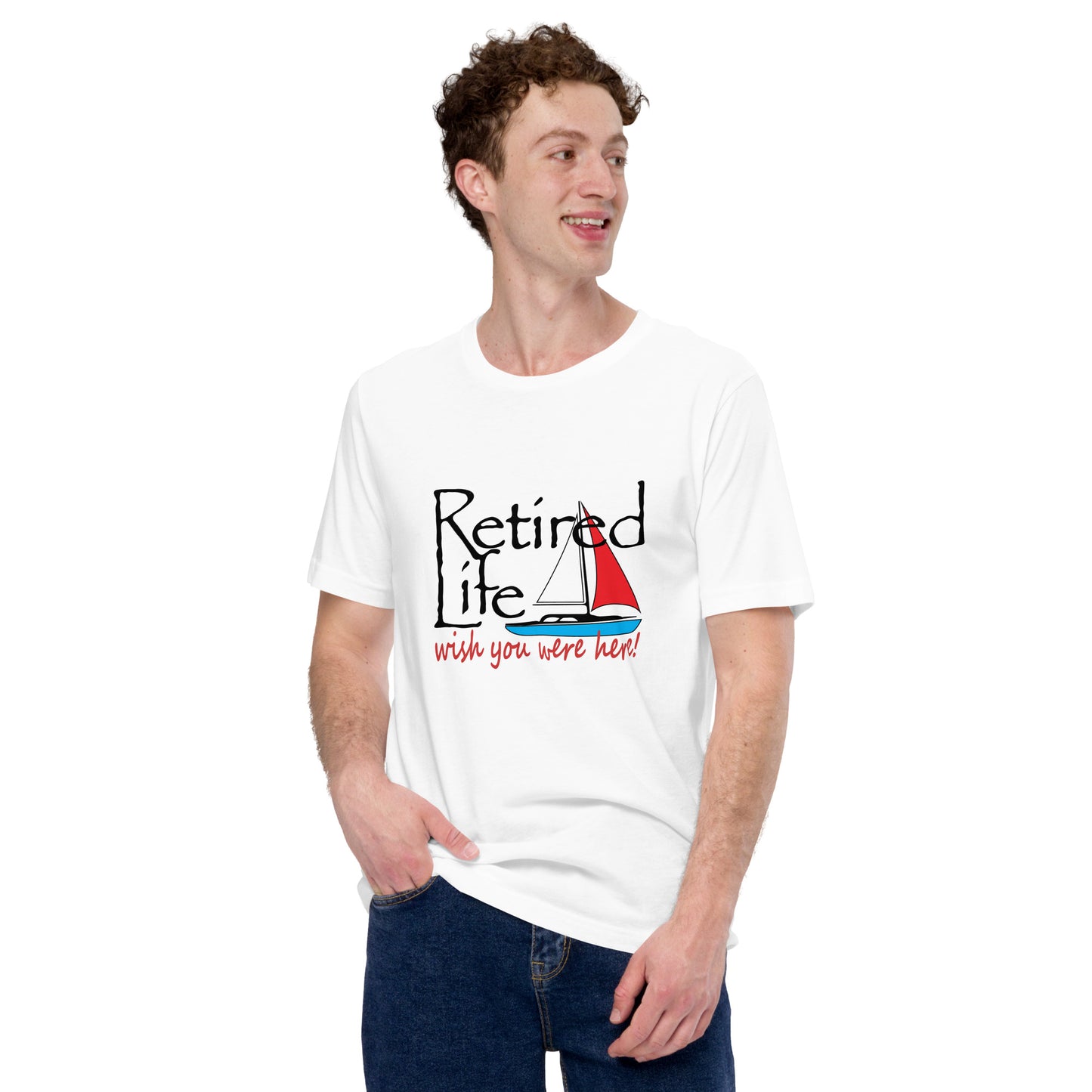 Unisex t-shirt Sailboat
