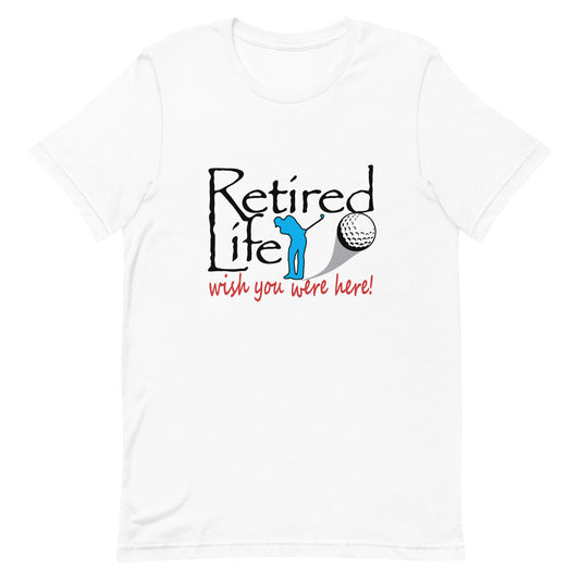 Unisex t-shirt Man Golfer