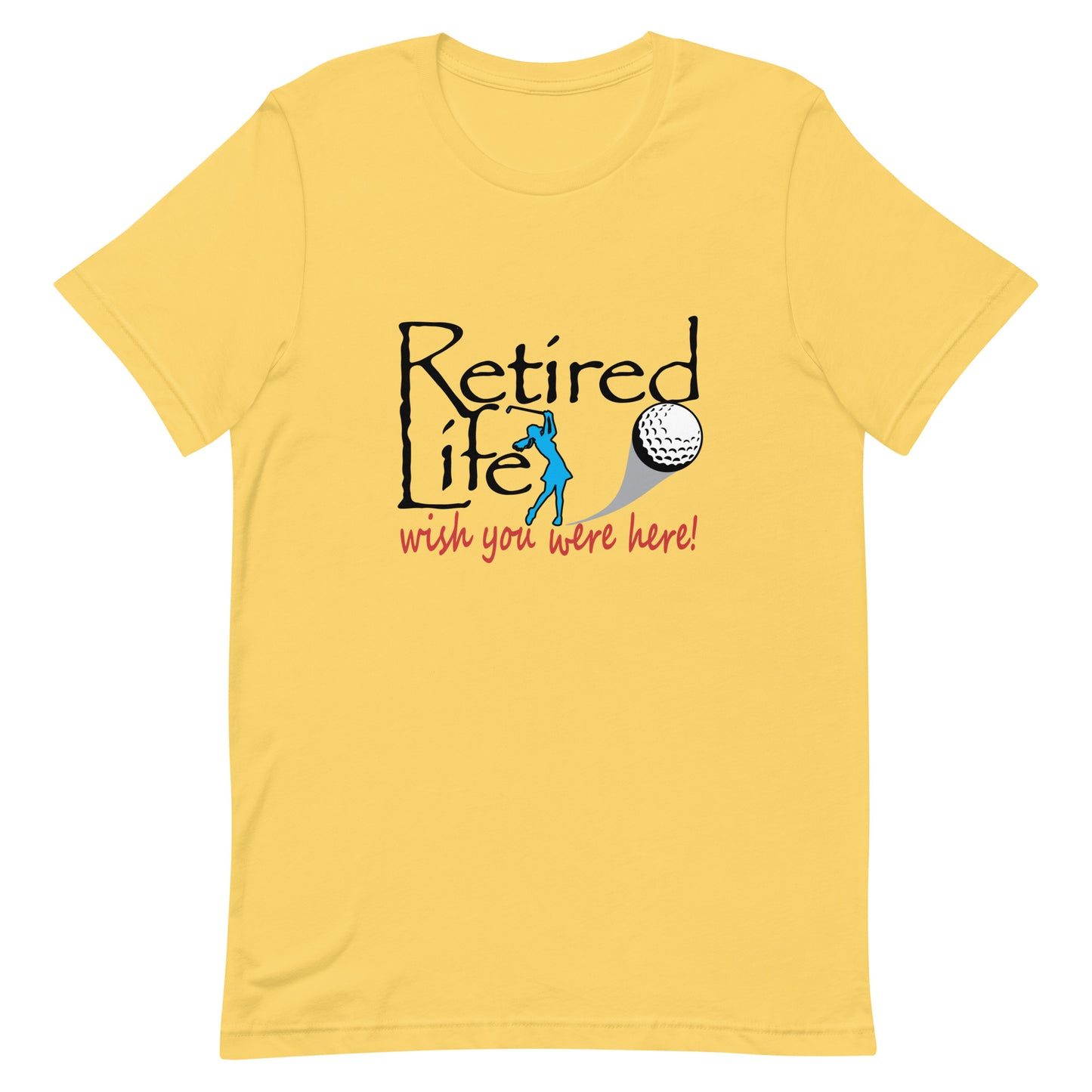 Unisex t-shirt Lady Golfer
