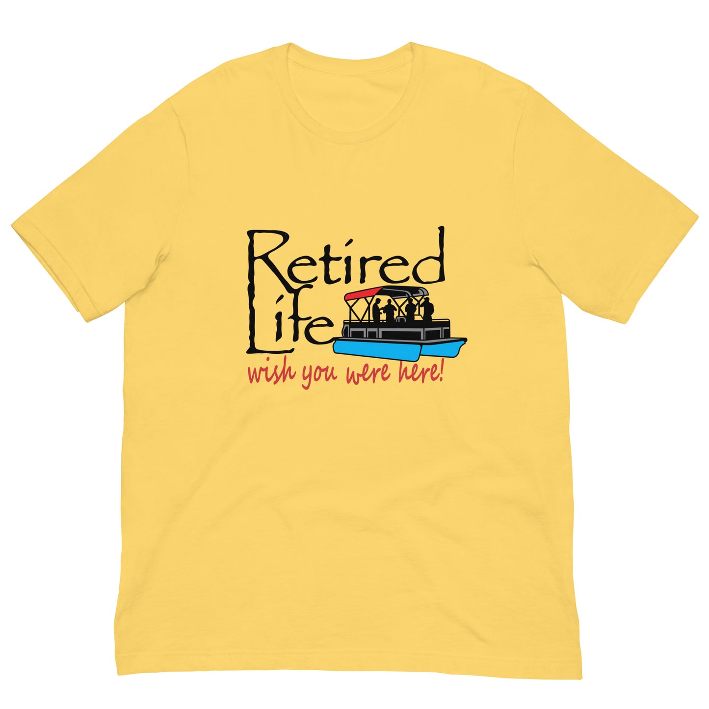 Unisex t-shirt Pontoon Boat