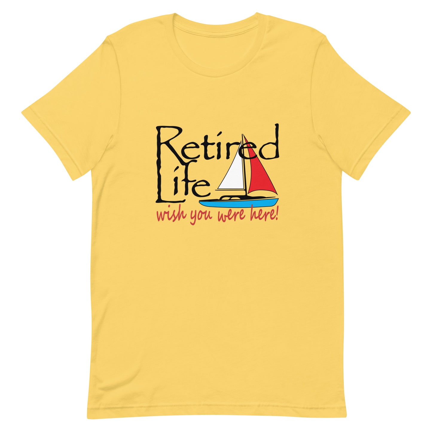 Unisex t-shirt Sailboat