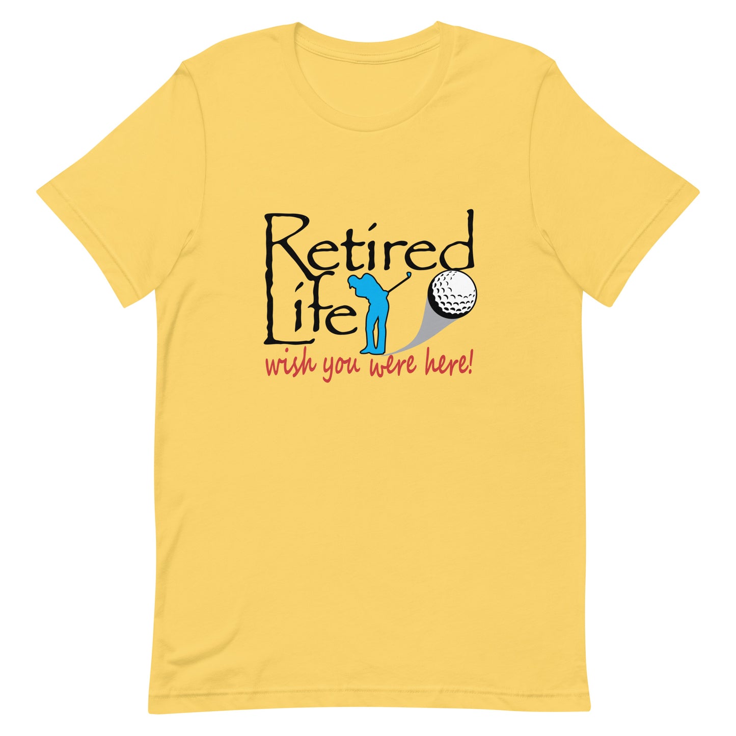 Unisex t-shirt Man Golfer