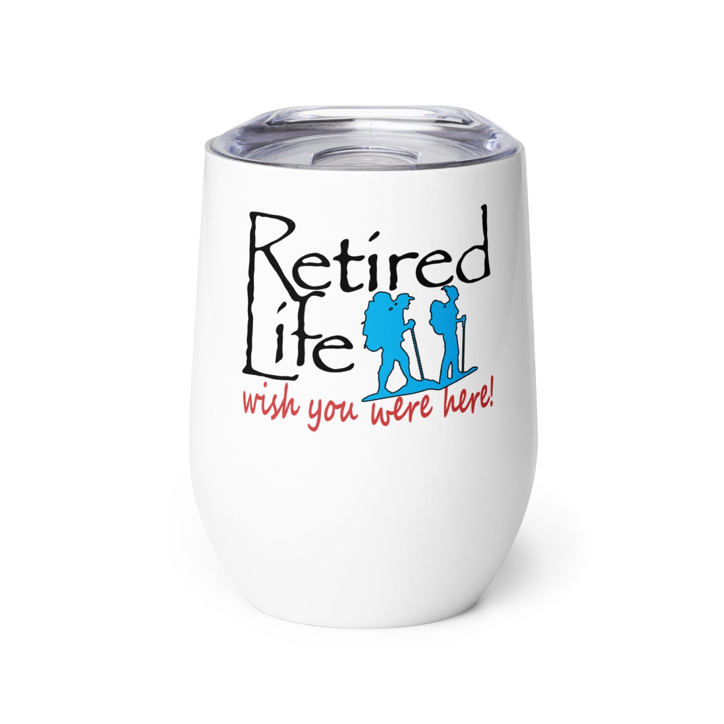 Wine tumbler Hiking Couple