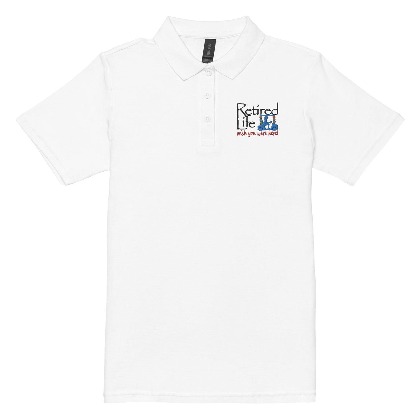 Women’s pique polo shirt Cart - Loofahs