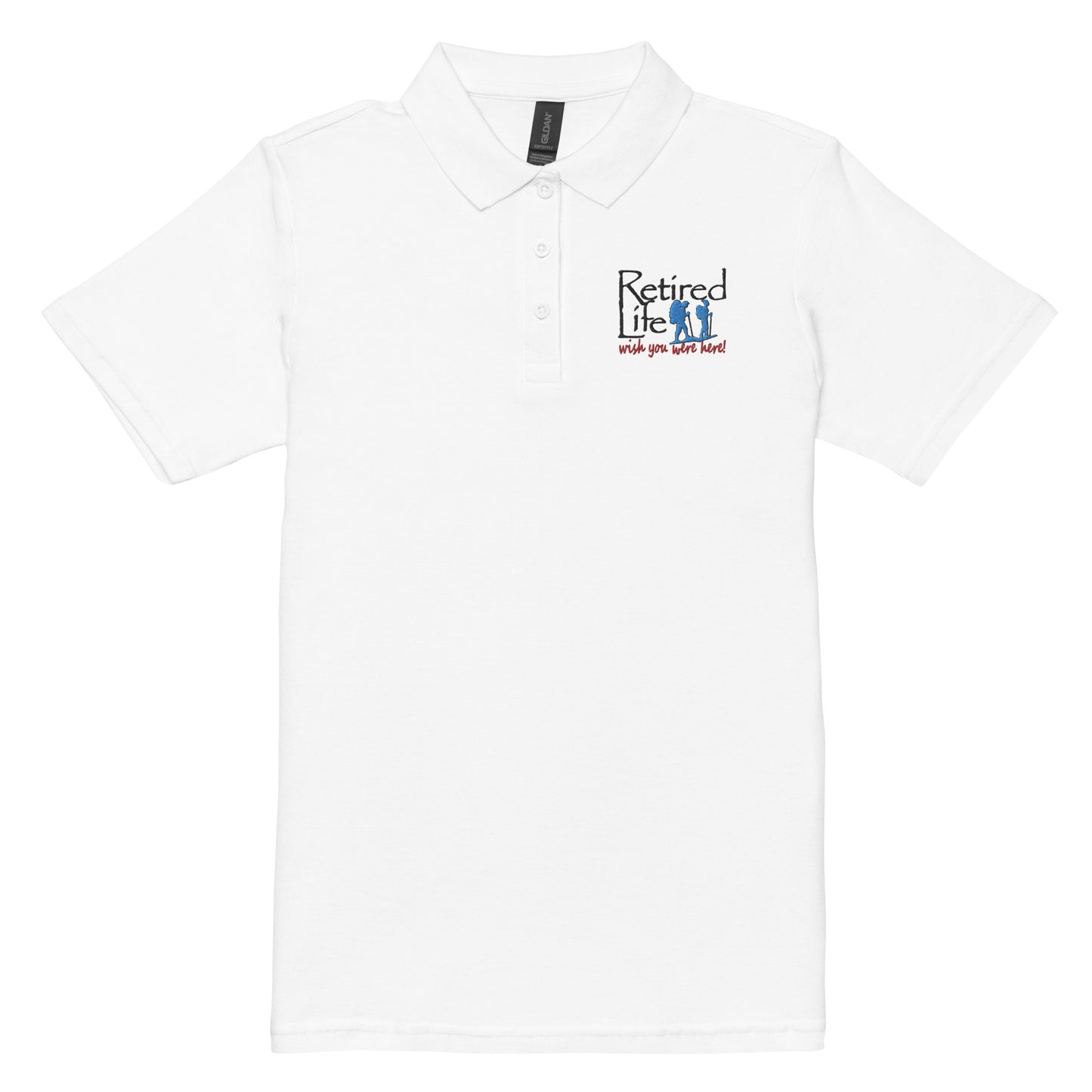 Women’s pique polo shirt Hiking Couple